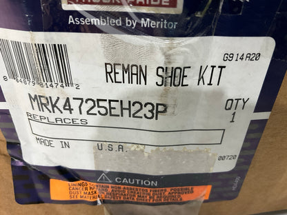 Meritor MRK4725EH23P REMAN ES Drum Brake Shoe Kit, 16.5'' X 6'', 23K Lining