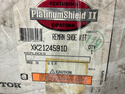 Relined. Meritor XK2124591D 4591D Brake Shoes Dexter PQ 12.25''x7.5'', 21000 Lbs