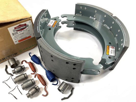 Meritor XK3124707QP REMAN Brake Shoe Kit, 16-1/2'' X 7'' Meritor, 23K Lining