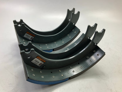 Relined Meritor XK5574709E2 Brake Shoes Kit Eaton ES II 23000 Lbs, 16.5''x7''