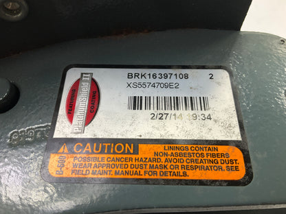 Relined Meritor XK5574709E2 Brake Shoes Kit Eaton ES II 23000 Lbs, 16.5''x7''