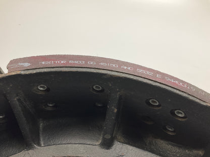 RELINED Meritor XSR4034515PC HD Cast Brake Shoe, 4515PC, 26000 Lbs  16.5x7