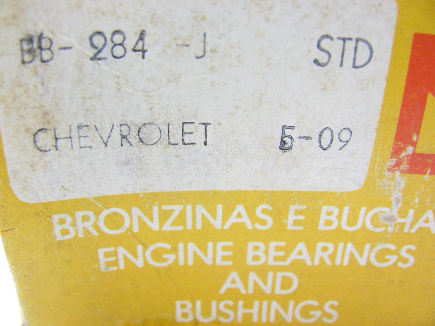 Metal Leve BB284J Connecting Rod Bearings STD 1955-67 Chevrolet 265 283 327-V8