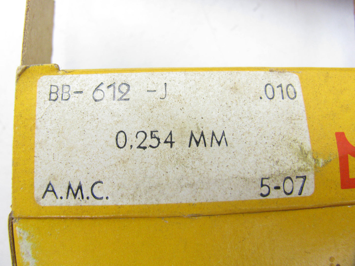 Metal Leve BB612J-010 Connecting Rod Bearings - .010'' Undersize