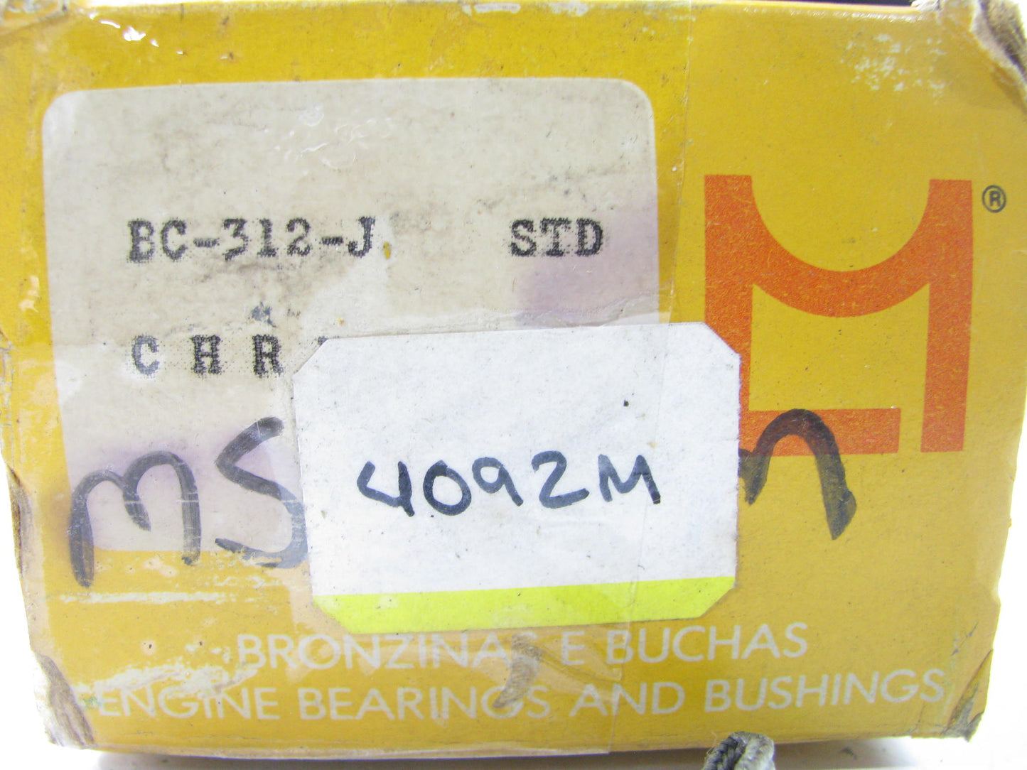 Metal Leve BC-312J-STD  Main Bearings STD For 1960-1976 Chrysler 170 198 225