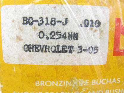 Metal Leve BC318J-010 Engine Main Bearings .010'' 1975-1977 Chevrolet 2.3L