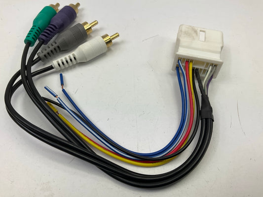 Metra 70-8112 Radio Wire Harness For Aftermarket Stereo Installation, W/ RCA