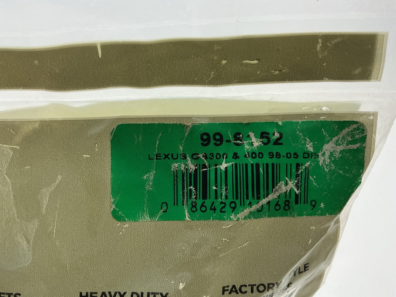 Metra 99-8152 Radio Stereo Installation Kit Single DIN, Lexus GS300, GS400 GS430