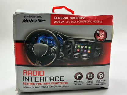 Metra AAP-GM29-SWC Radio Interface For General Motors GM Chevy 2006-Up