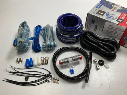 Metra AAPAK150 1500W AMP Kit Installation Hardware 4 Gauge Blue+Gray