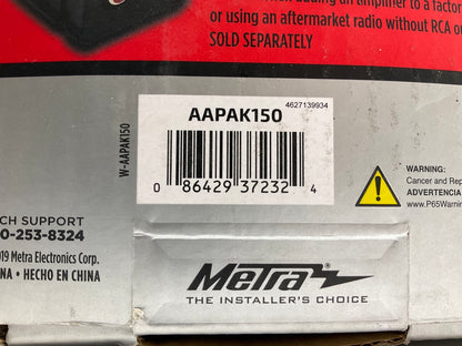 Metra AAPAK150 1500W AMP Kit Installation Hardware 4 Gauge Blue+Gray