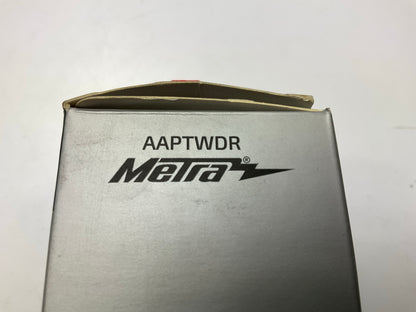 Metra AAPTWDR Dome Tweeter Speakers, Pair, With Adapter Housing