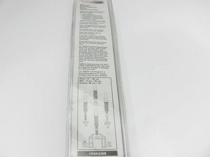 Metra AW-RM1R Wire Wound Black Fiberglass Replacement Mast 14''