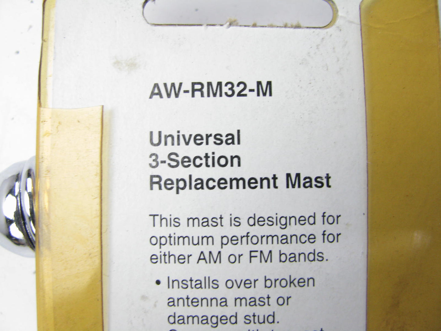 Metra AW-RM32M Universal 3-section Replacement Antenna Mast 40''
