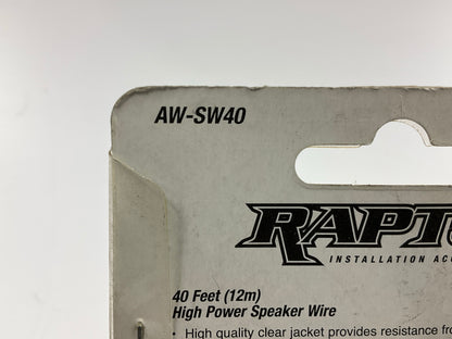 (10) Metra Electronics AW-SW40 Speaker Wire Round Type, 40 Foot Length, 18 Gauge