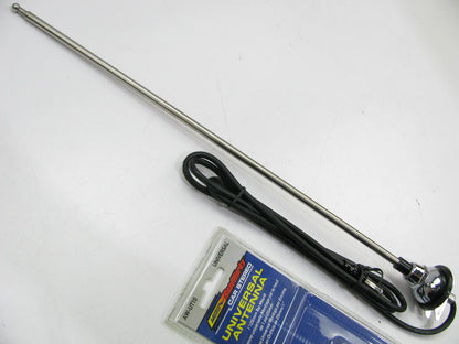 Metra AW-UT10 Front Side Mount Split Ball Universal Antenna, For 1'' Hole