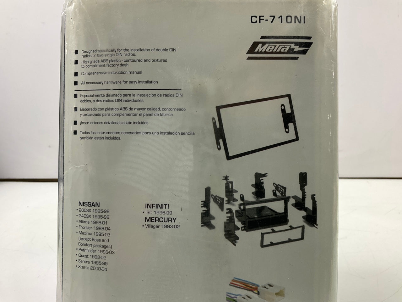 Metra CF-710NI Radio Stereo Installation Kit, Double DIN