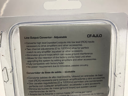 Metra CF-AJLO 2-Channel Adjustable Line Output Converter