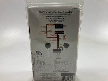 Metra CF-AK20 200 Watt Amplifier Wire Wiring Install Kit - 200W