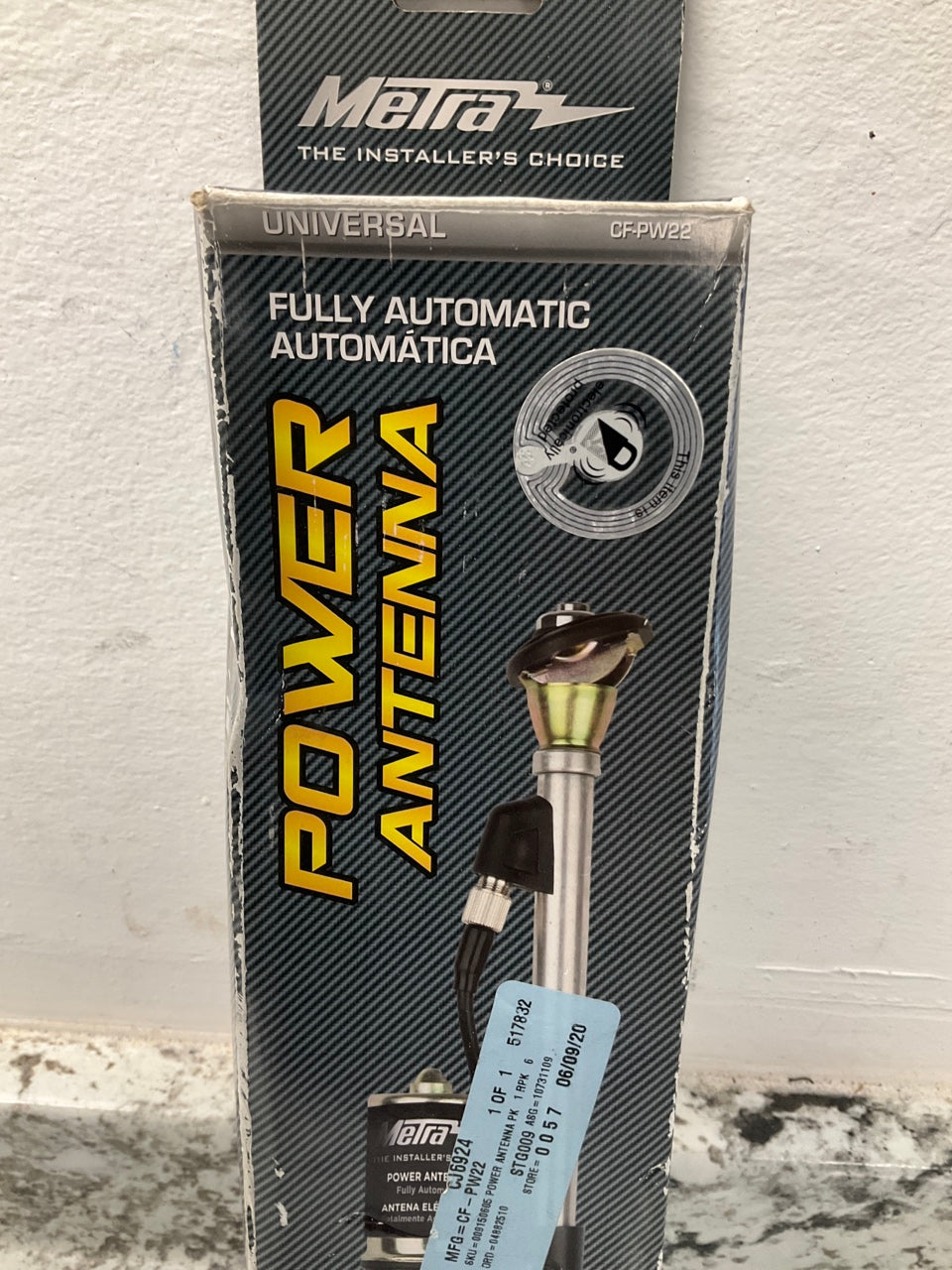 Metra CF-PW22 Universal Motorized AM/FM Fully Automatic Power Antenna