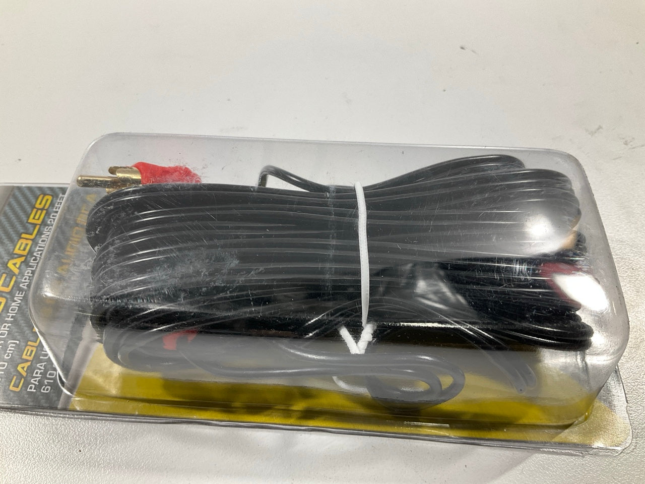 Metra CF-RCA20 20 Feet Male To Male RCA Radio Car Audio Cable W/ Gold Connectors