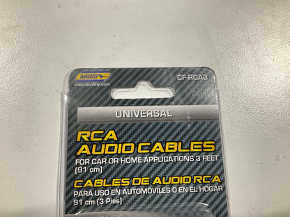 Metra CF-RCA3 Universal RCA Audio Cables, 36''