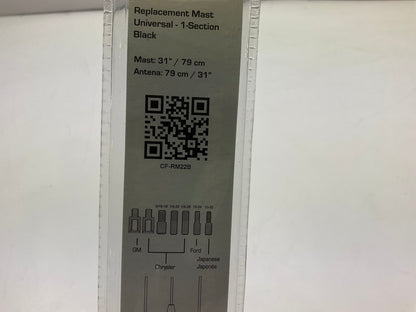 Metra CF-RM22B Universal Replacement Antenna Mast - 31''