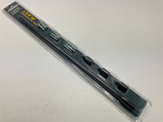 Metra CF-RMCFR3 Universal Replacement Antenna Mast, 13'' Carbon Fiber Look