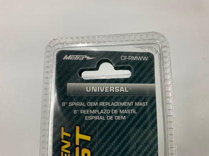 Metra CF-RMWW Universal Antenna Spiral Rubber Mast 8'' Black