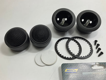 Metra CF-TWDR High Efficiency Dome Tweeter Speakers - 650 Watt (Peak Power)