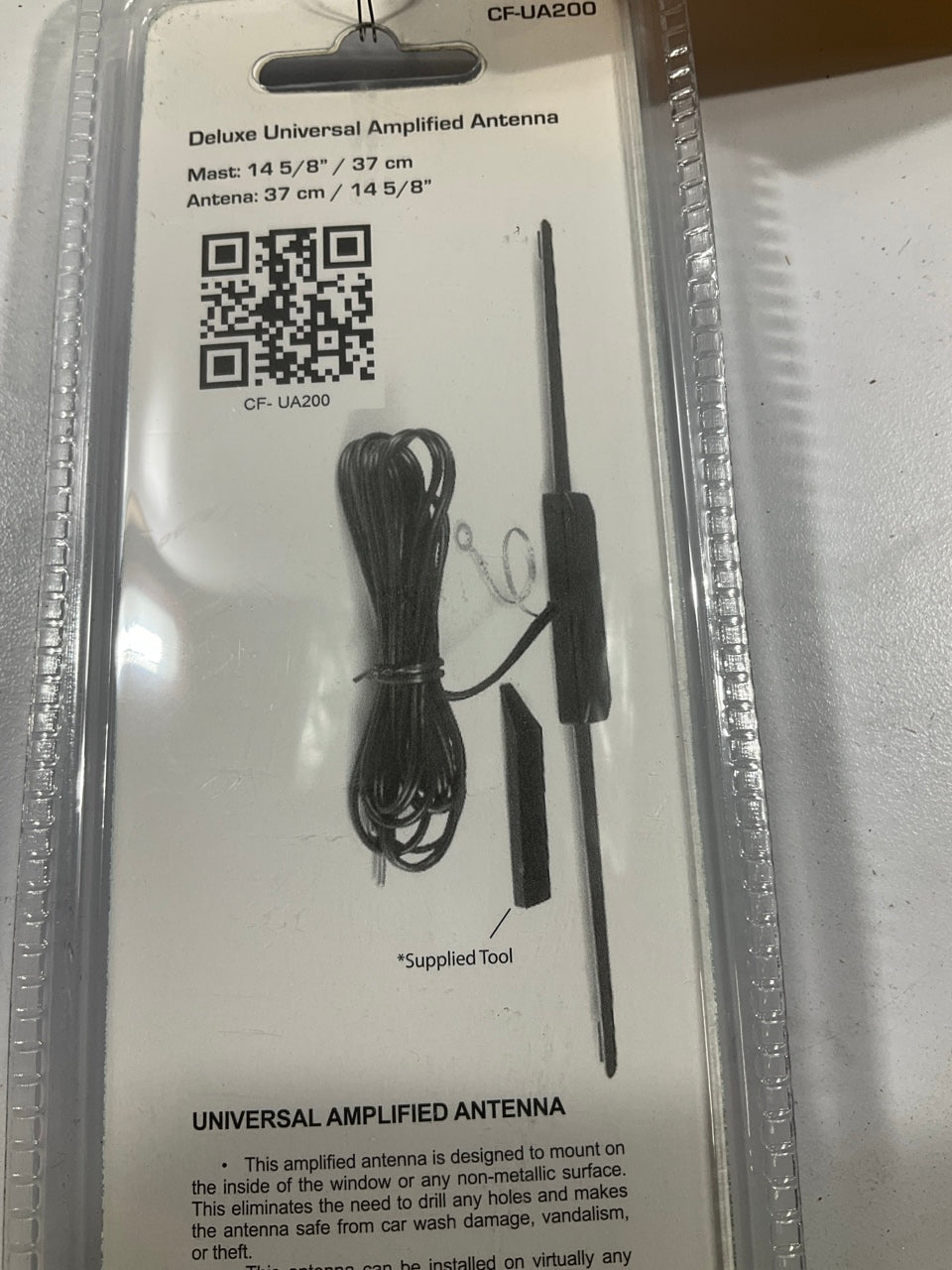 Metra Electronics CF-UA200 Amplified High Performance Windshield Antenna