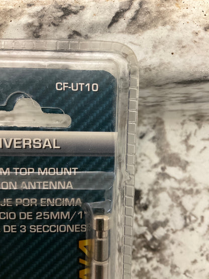 Metra CF-UT10 UNIVERSAL Antenna Top-mount 3-Section Mast For 1'' / 25mm Hole