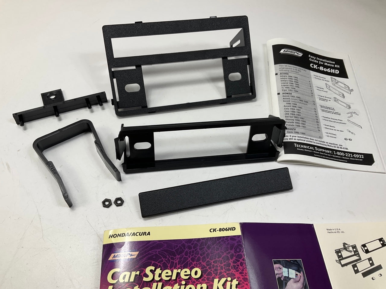 Metra CK-806HD Radio Stereo Installation Kit For Honda / Acura