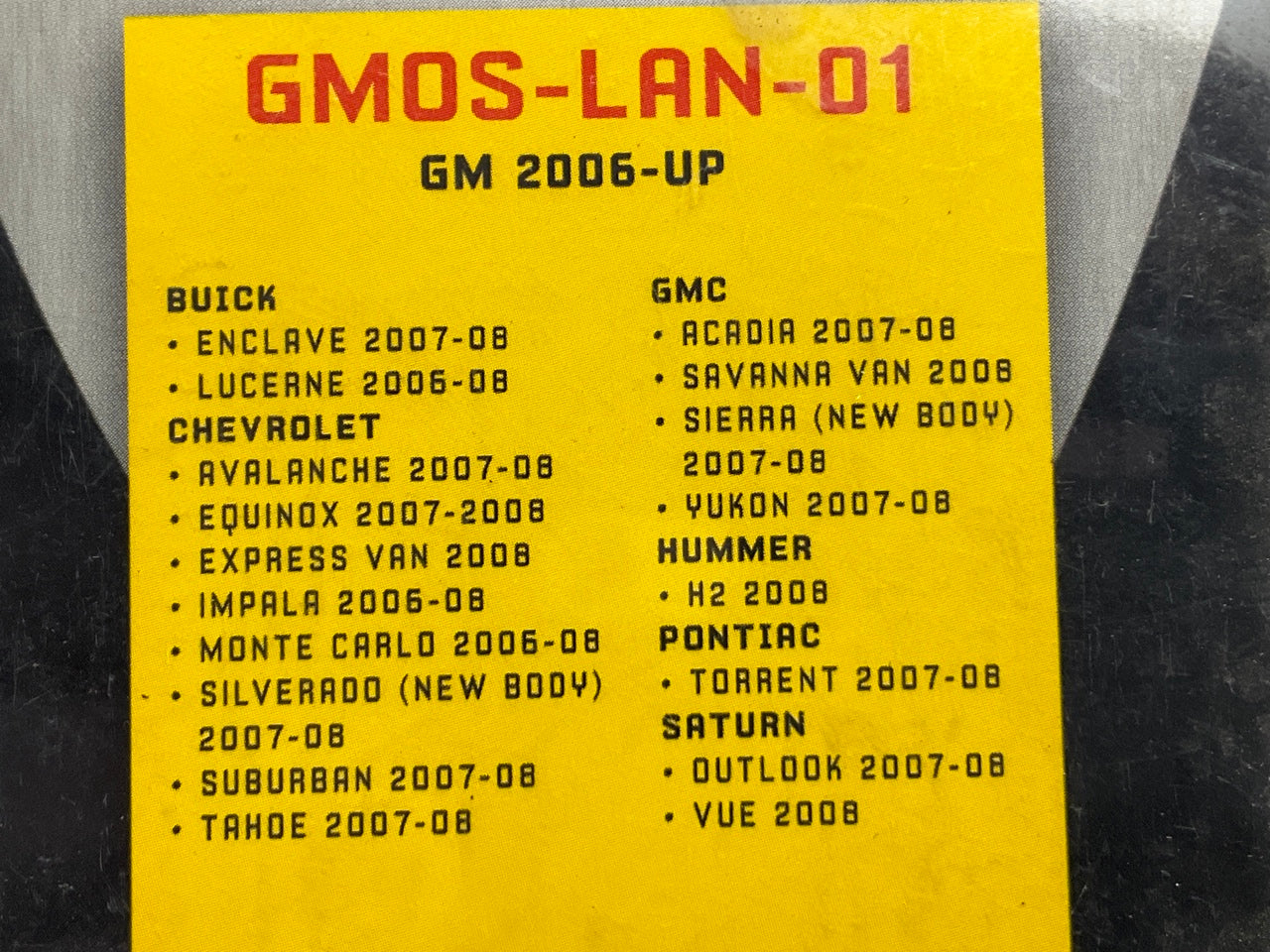 Axxess GMOS-LAN-01 Onstar Wire Harness And Antenna Adapter, 2006+ Up GM
