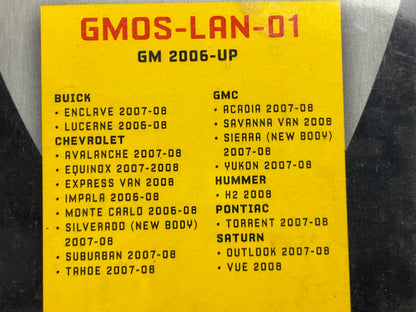 Axxess GMOS-LAN-01 Onstar Wire Harness And Antenna Adapter, 2006+ Up GM