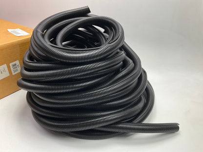 100 FEET - Metra SLT1 1'' BLACK Split Wire Loom Conduit