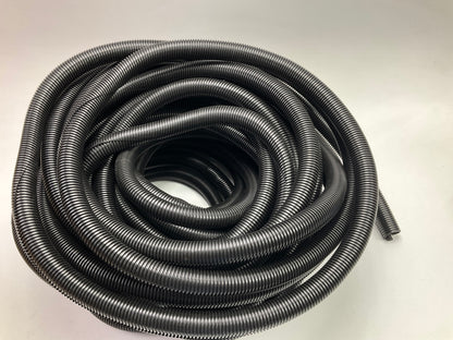 100 FEET - Metra SLT1 1'' BLACK Split Wire Loom Conduit