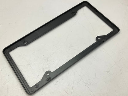Metra SSLICB License Plate Frame Kit With Anti-vibration Noise Dampening, Foam