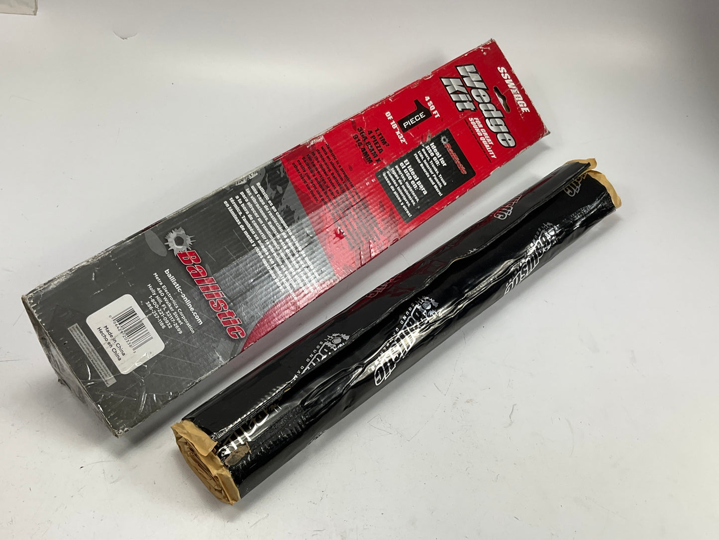 Ballistic By Metra SSWEDGE Car Sound Dampening Wedge Kit 1 Pc 4 Sq Ft 18'' X 32''