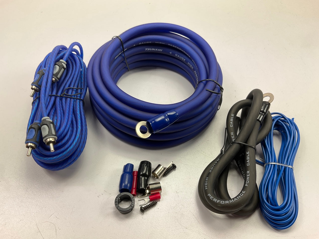 Metra TAK4PB 1500 WATTS 4 Gauge Complete Amp Kit W/ RCA + CCA Cables & AWG Wire