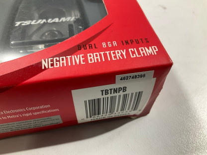 Metra TBTNPB Negative Terminal Battery Clamp Connector - Dual 8 Gauge