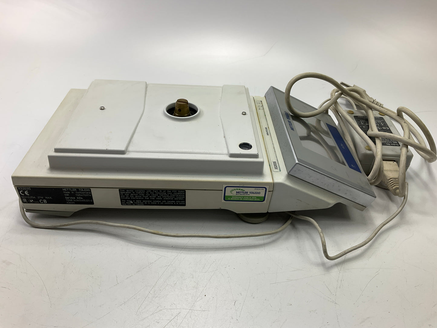 CORE ONLY, NON WORKING - Mettler Toledo XS203S Lab Laboratory Touch Screen Scale