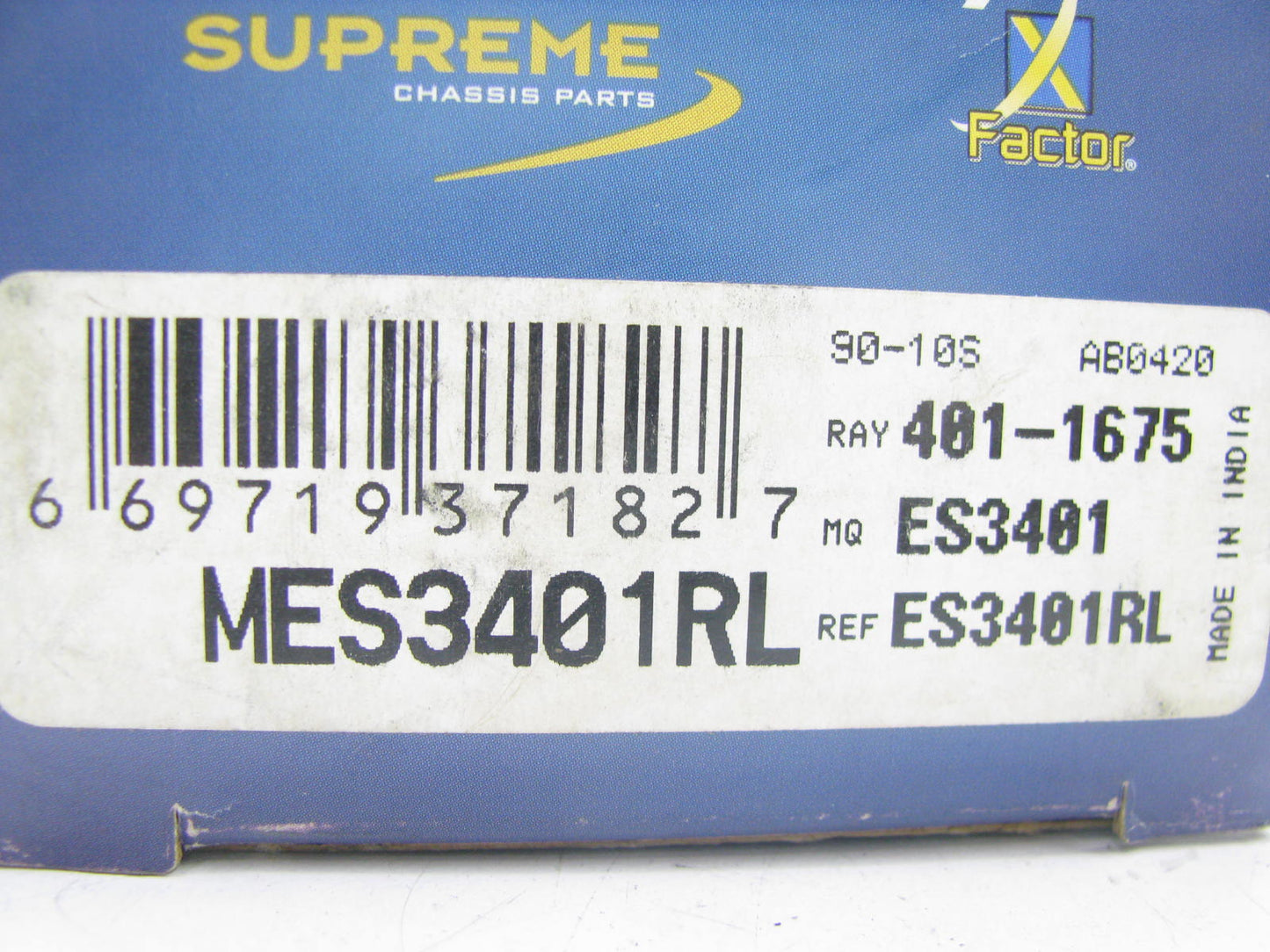 (2) Mevotech MES3401RL Steering Tie Rod End - Front Outer