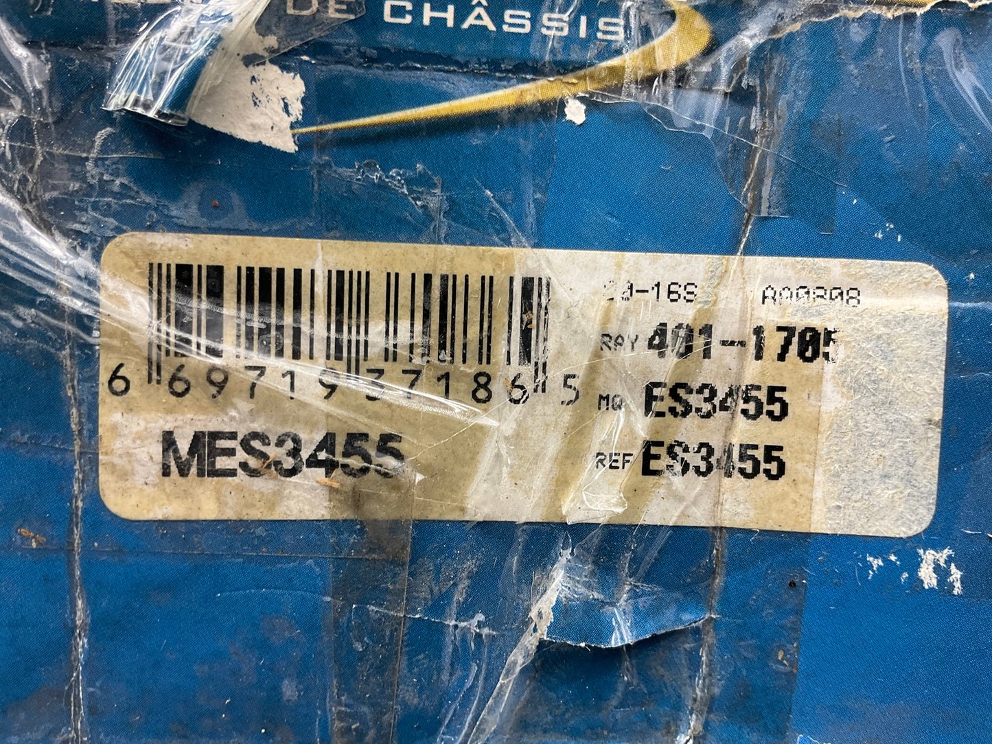 MISSING FLAT NUT -mevotech MES3455 Front Outer Steering Tie Rod End