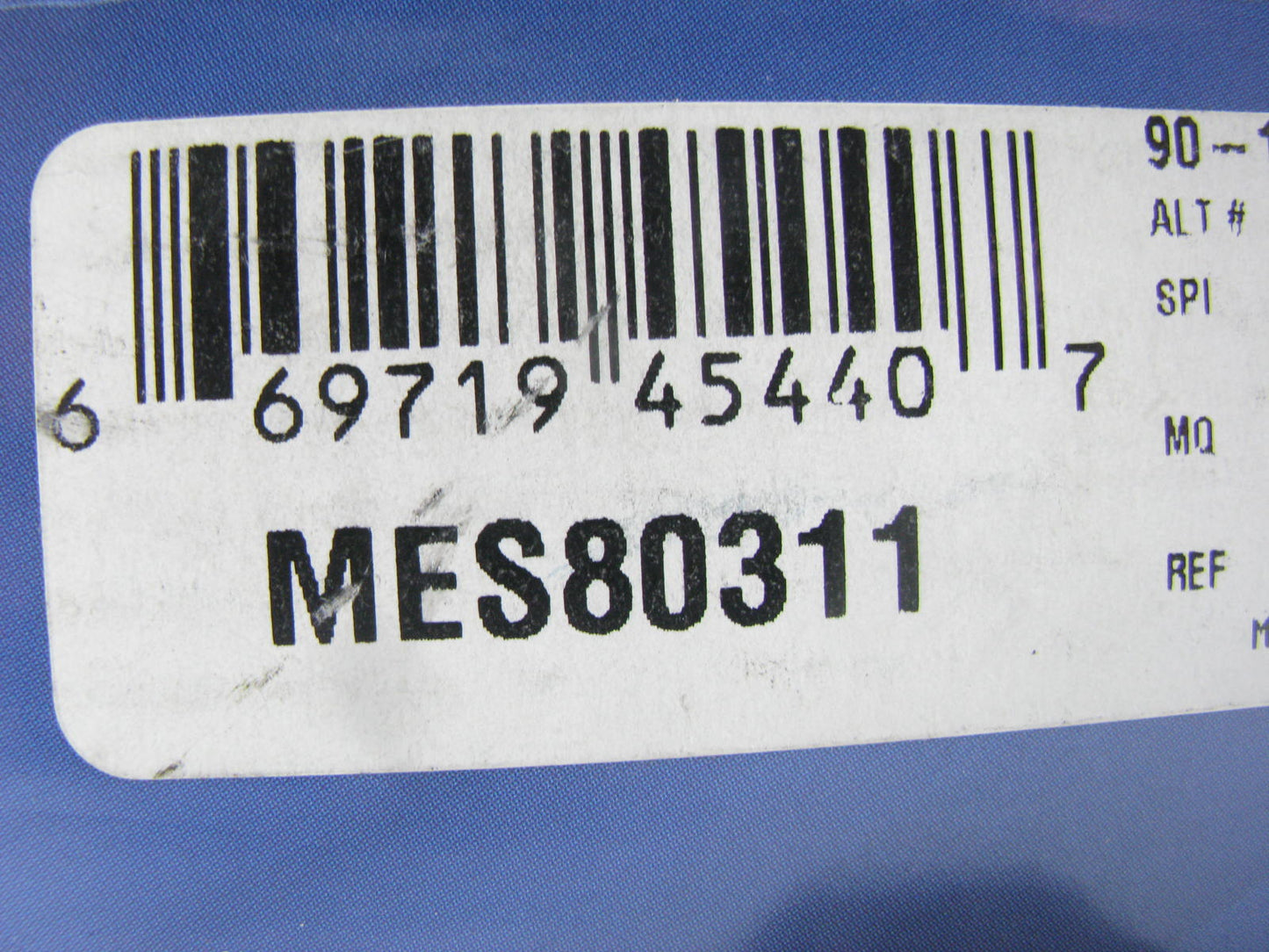 Mevotech MES80311 Steering Tie Rod End - Front Outer
