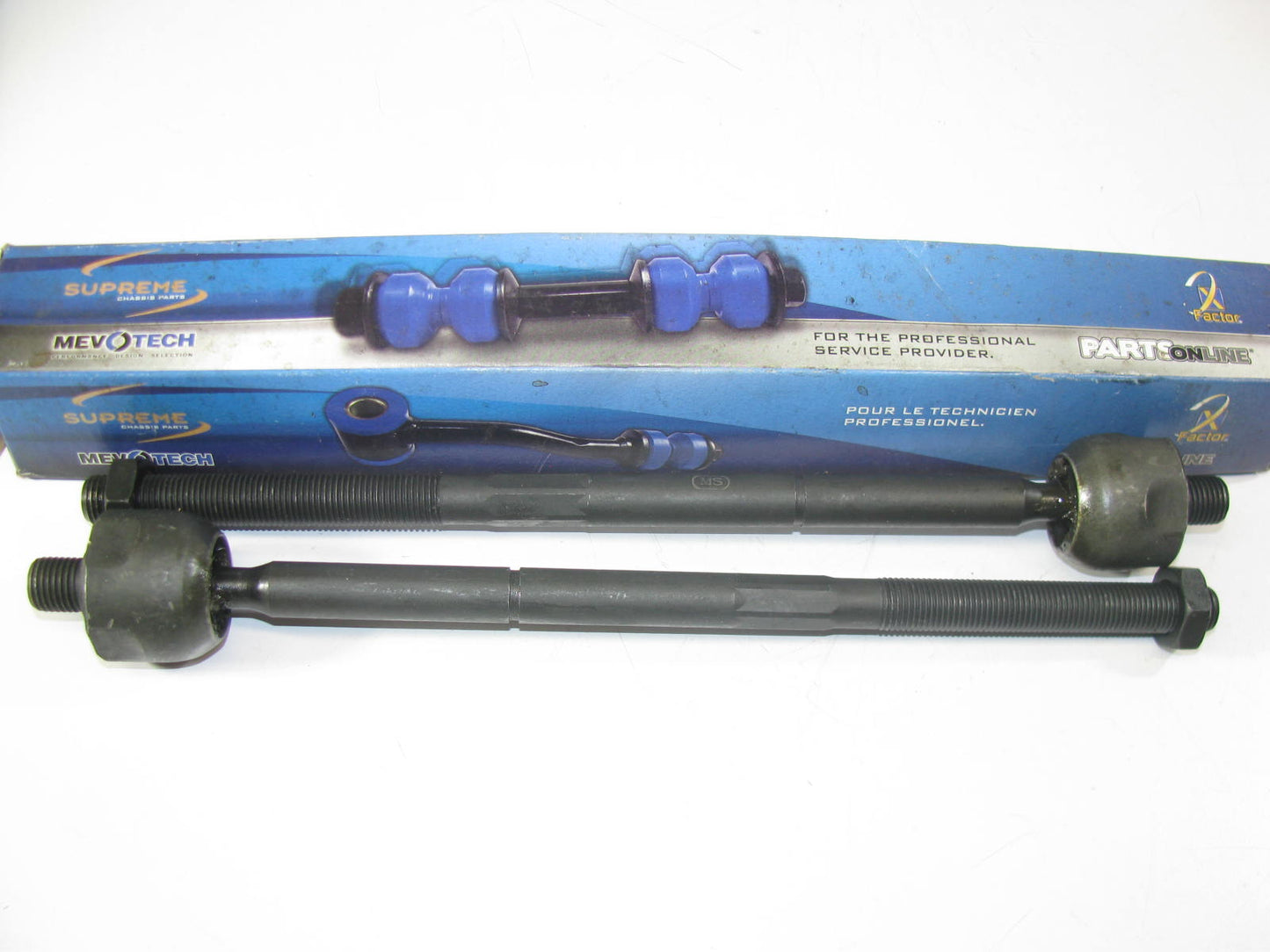 (2) Mevotech MEV404 Steering Tie Rod End - Front Inner