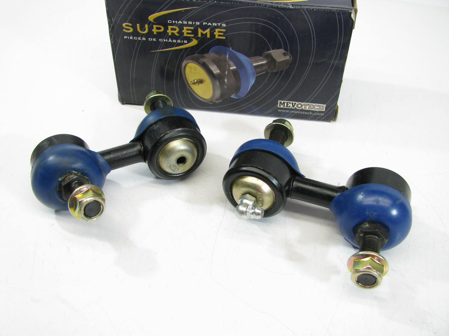 (2) Mevotech MK7432 Suspension Stabilizer Sway Bar Link Kit - Rear