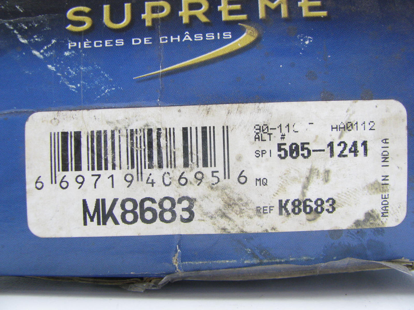 Mevotech MK8683 Suspension Ball Joint - Front Lower