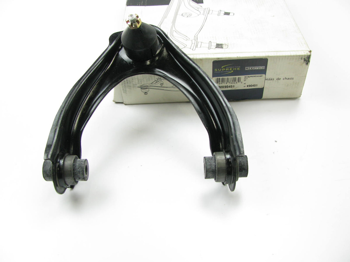 Mevotech MK90451 Suspension Control Arm & Ball Joint Assembly - Front Left Upper