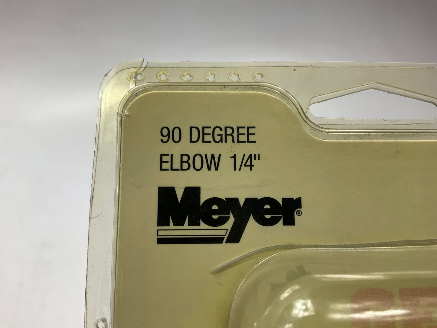 Meyer 21857 - 1/4 Inch Male 90 Degree Elbow Fitting